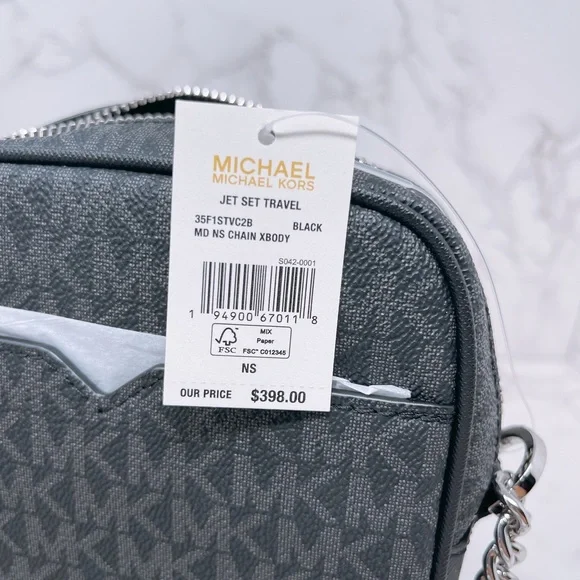 Michael Kors JST MD NS Chain Crossbody - Picture 5 of 9